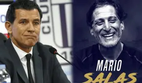 Zevallos: “Estamos contentos y tenemos ilusión de lo que puede hacer Salas en Alianza Lima”