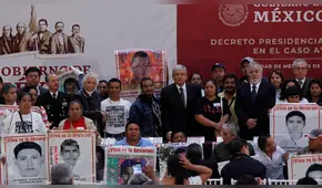 AMLO inicia gobierno con la promesa de esclarecer qué sucedió con los 43 de Ayotzinapa
