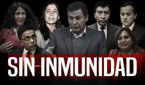 Excongresistas sin inmunidad parlamentaria desde este jueves