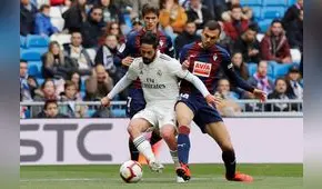 Real Madrid volteó y ganó 2-1 al Eibar en el Santiago Bernabéu [RESUMEN]