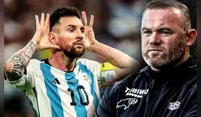 Rooney y el peculiar elogio a Messi tras el pase de Argentina a la final: “Es un chiste”