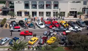 Lima fue escenario del primer encuentro automovilístico Cars & Coffee 