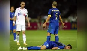 Materazzi recuerda el cabezazo de Zidane: “Mis propios compatriotas me aplastaron”