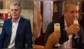 YouTube: El día que Anthony Bourdain probó el "pisco sour chileno" [VIDEO]