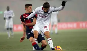 AC Milan igualó 0-0 ante Bologna por la Serie A [RESUMEN]