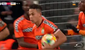 Cristian Benavente dio a Charleroi empate agónico contra Anderlecht [VIDEO]