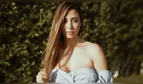 Claudia Ramírez eleva la temperatura al hacer ejercicios en osado atuendo