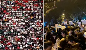 Qatar 2022: TV china censura a hinchas sin mascarillas, mientras hartazgo crece por política ‘Cero COVID-19′