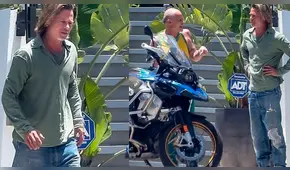 Brad Pitt reaparece durante cuarentena con nuevo look