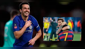 Chelsea vs. FC Barcelona: Pedro envía tajante mensaje a Lionel Messi