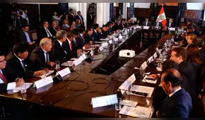 Gobernadores y ministros de Estado se reúnen este lunes en el VI Gore Ejecutivo