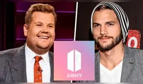 BTS: James Corden y Ashton Kutcher sorprendidos por las millonarias donaciones de ARMY