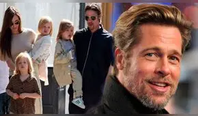 Brad Pitt pasará fiestas navideñas con sus hijos biológicos 