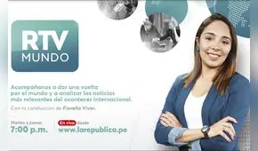 RTV Mundo, el nuevo programa que te informa sobre el acontecer internacional