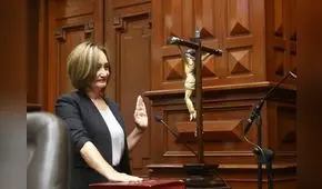 Nelcy Heidinger juró como congresista en reemplazo del inhabilitado Freddy Díaz