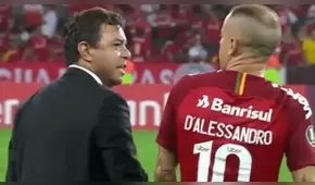 ¿Qué se dijeron? la charla entre Gallardo y D’Alessandro por Copa Libertadores [VIDEO]