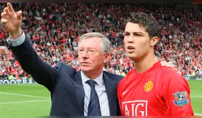 Cristiano Ronaldo y su emotivo mensaje de aliento para Alex Ferguson 