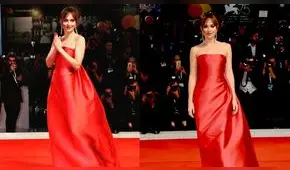 Dakota Johnson habló del supuesto embarazo con Chris Martin