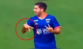 ¿Germán Pacheco se burló de Universitario con polémico gesto? [VIDEO]