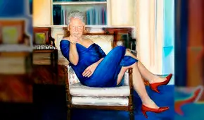 Jeffrey Epstein: el significado de la pintura de Bill Clinton con tacones que poseía el magnate