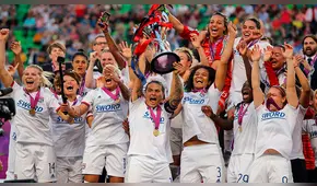 Lyon goleó 4-1 a Barcelona y es campeón de la Champions League Femenina
