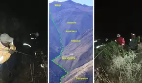 Huaral: 8 miembros de una familia murieron tras caída de miniván a un abismo