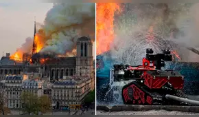 Notre Dame: conoce al robot 'Colossus', pieza clave que ayudó apagar el incendio