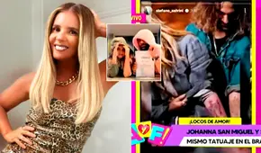 Johanna San Miguel y Stefano Salvini se tatúan y viajan juntos a Las Vegas, revela “Amor y fuego”