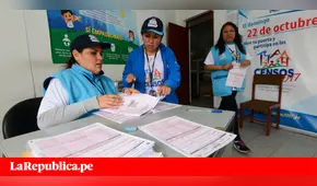Censo 2017: INEI publicará los primeros resultados en junio 