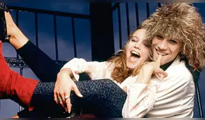 El loco amor de la actriz y el rockero 