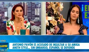 ​Karen Schwarz confirmó que Aneth Acosta no seguirá más ‘En Exclusiva’ por racismo