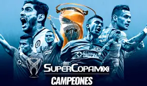 Cruz Azul goleó 4-0 al Necaxa y es el nuevo campeón de la Supercopa MX 2019