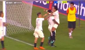 Universitario vs Alianza Universidad: Correa definió a placer para marcar el primero del partido [VIDEO]