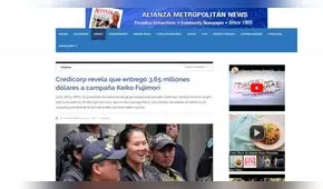 Prensa extranjera informa así sobre millonario aporte de Credicorp a campaña de Keiko 