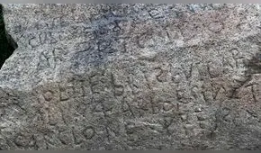 Ofrecen dinero por descifrar misterioso mensaje tallado en piedra de 230 años