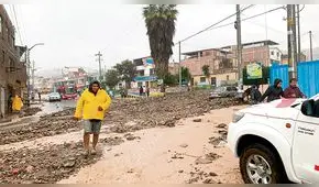 Moquegua: Huaicos inundan calles, casas e instituciones en distrito de Samegua [VIDEO]