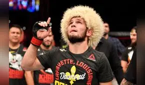 UFC 254: Khabib ‘durmió’ a Justin Gaethje y sigue siendo el campéon de peso ligero [RESULTADOS]