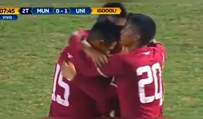 Universitario vs Municipal: Manicero anotó el 1-0 para los 'cremas' [VIDEO]