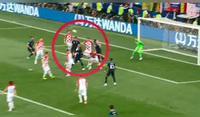Francia vs Croacia: el autogol de Mandzukic para el 1-0 parcial | VIDEO