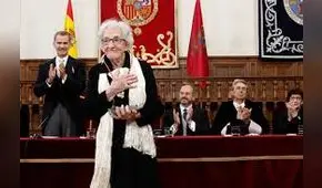 Ida vitale recibió el Premio Cervantes