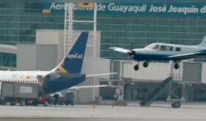 Ecuador: dos polizones mueren tras caer de avión en Guayaquil