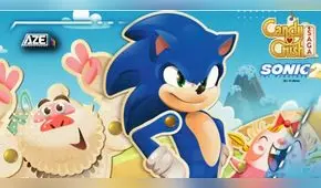 Sonic y Candy Crush se unen en crossover especial 