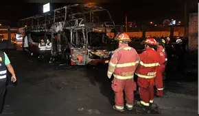 Choferes de bus que se incendió apelarán medida de prisión preventiva