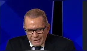 Ricardo Belmont admite que "se quedó dormido" en el debate