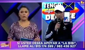 ‘Puchito’ indignado porque reportaron falsa muerte de ‘La Bibi’ [VIDEO]