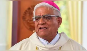 Monseñor Miguel Cabrejos visitó a niños heridos por la tragedia en VES