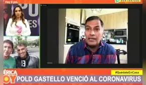 Pold Gastelo tras superar el coronavirus: “Lo que me ha pasado es un milagro”