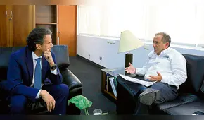 Ministro Córdova y Piero Ghezzi se reúnen por diversificación