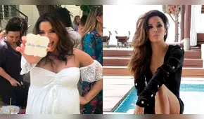 Eva Longoria revela fotografías de su glamuroso baby shower en Los Ángeles
