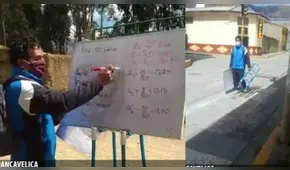 Jhoel Herrera a profesor que camina más de 10 km para dar clases: “Eres mi nuevo héroe”